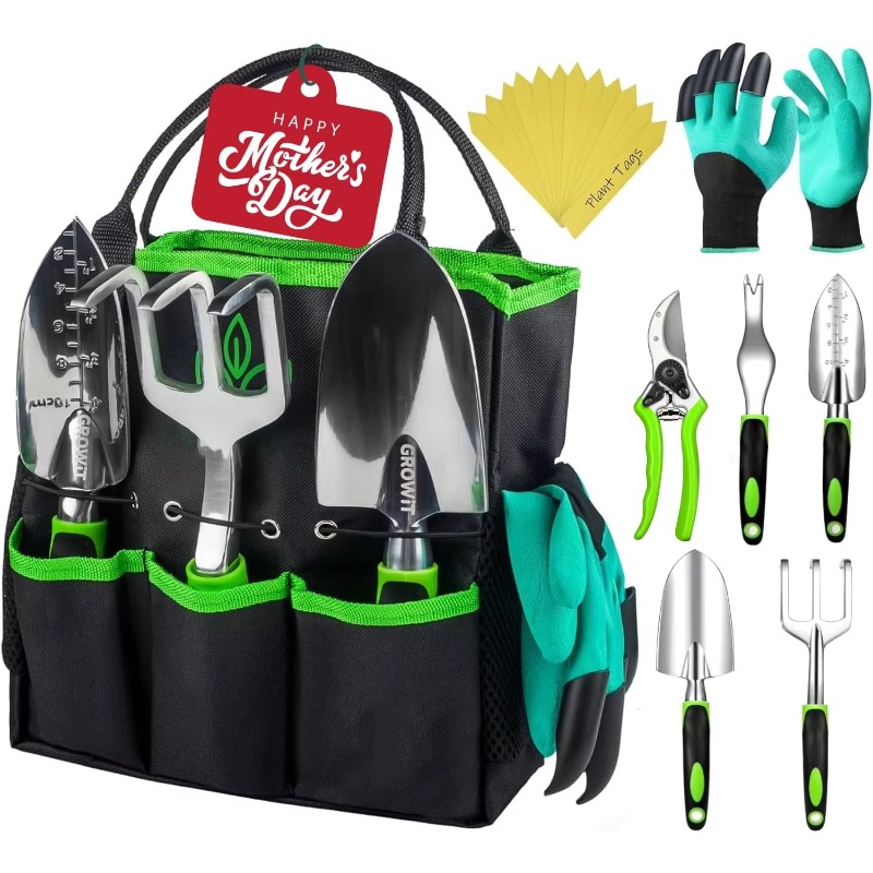 Gardening Hand Tools Yard - Ensemble d'outils de jardin ergonomiques 9