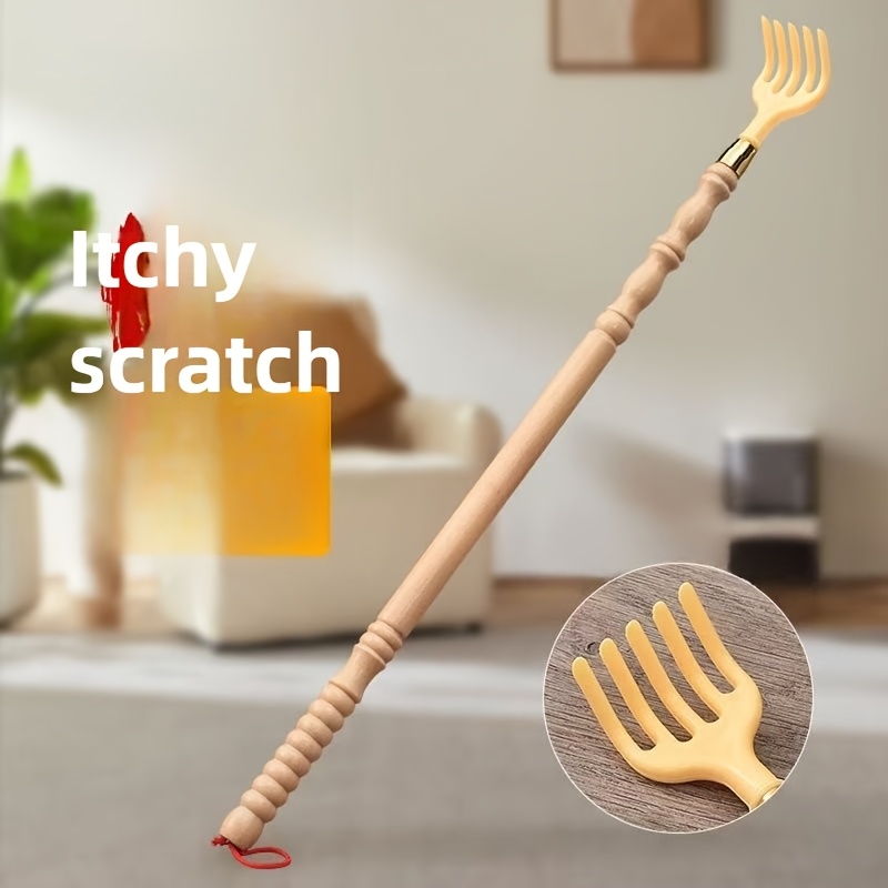 Gardening Tools Long Handle - 1/2/3 gratte-dos en bois à long