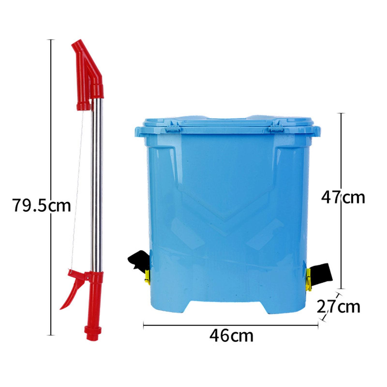 Fertilizer Dispenser - Épandeur d'engrais à dos, grande capacité,