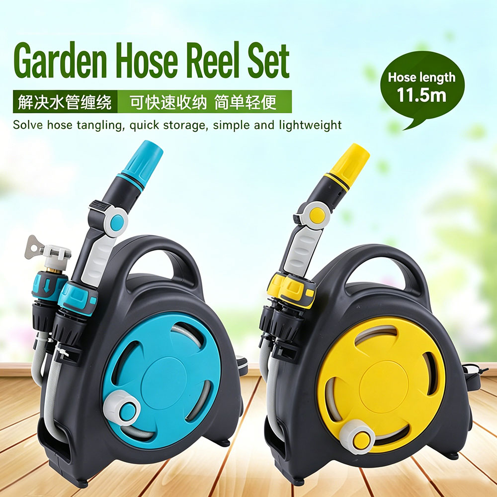 Gardening Tools And Equipment - Mini chariot enrouleur de tuyau d'arrosage