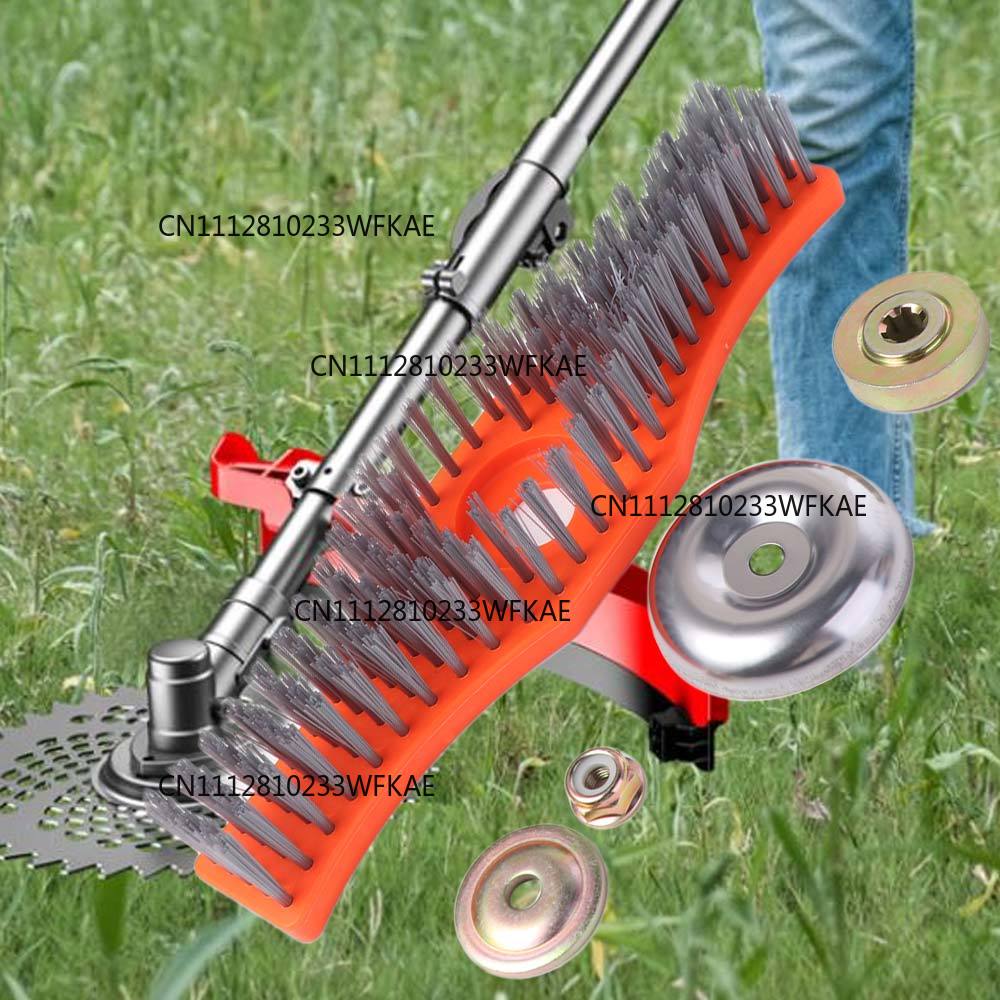 Lot de 2 brosses de nettoyage  - Gardening Tools Lawn Mower avis et prix