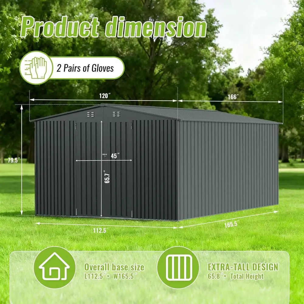 Abri de jardin en métal durabl - Gardening Tools And Equipment avis et prix