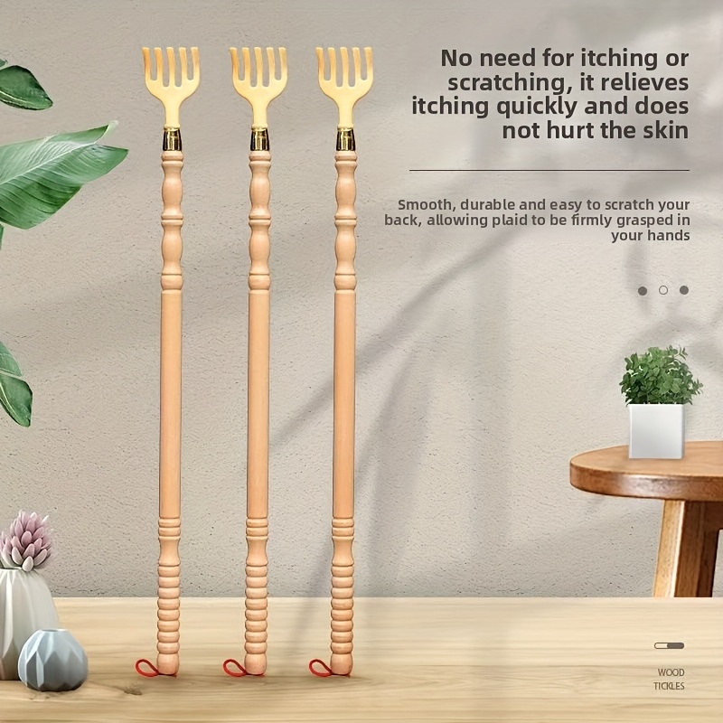 1/2/3 gratte-dos en bois à lon - Gardening Tools Long Handle avis et prix