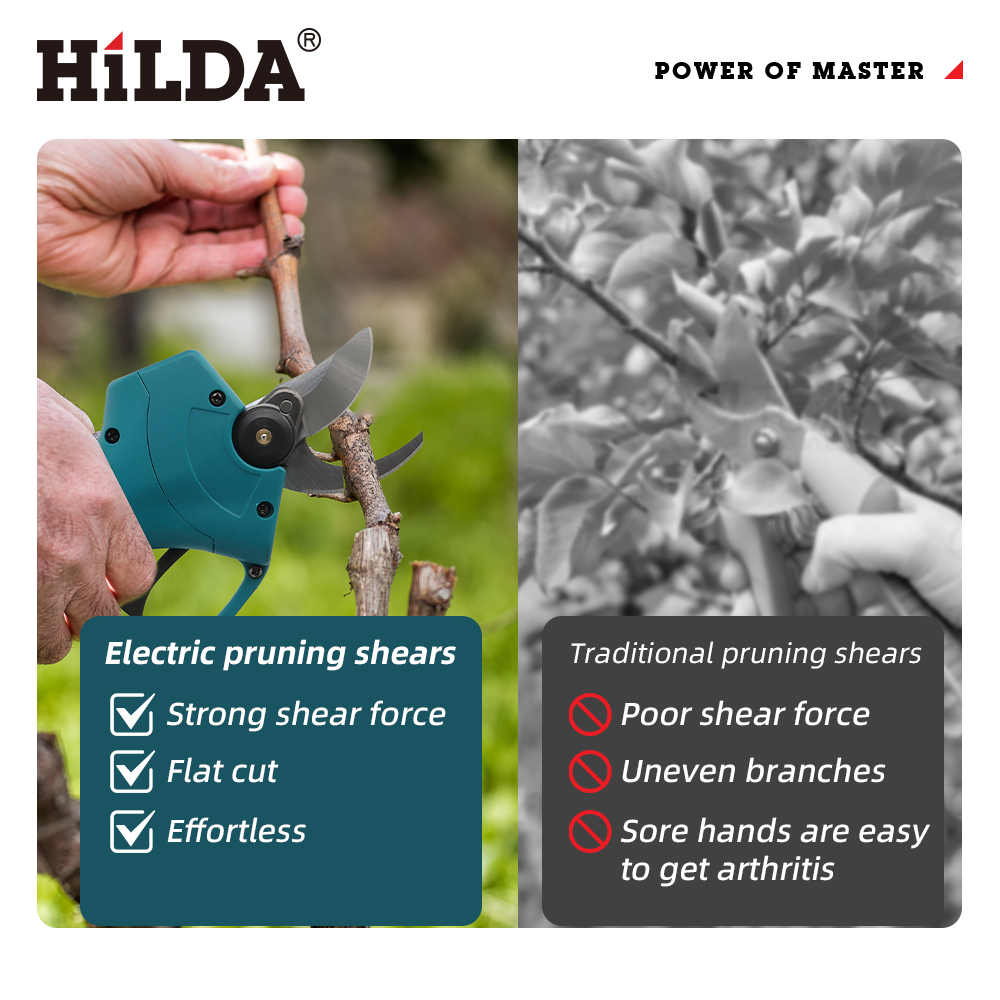 Sécateur électrique sans fil H - Gardening Tools Wholesale avis et prix