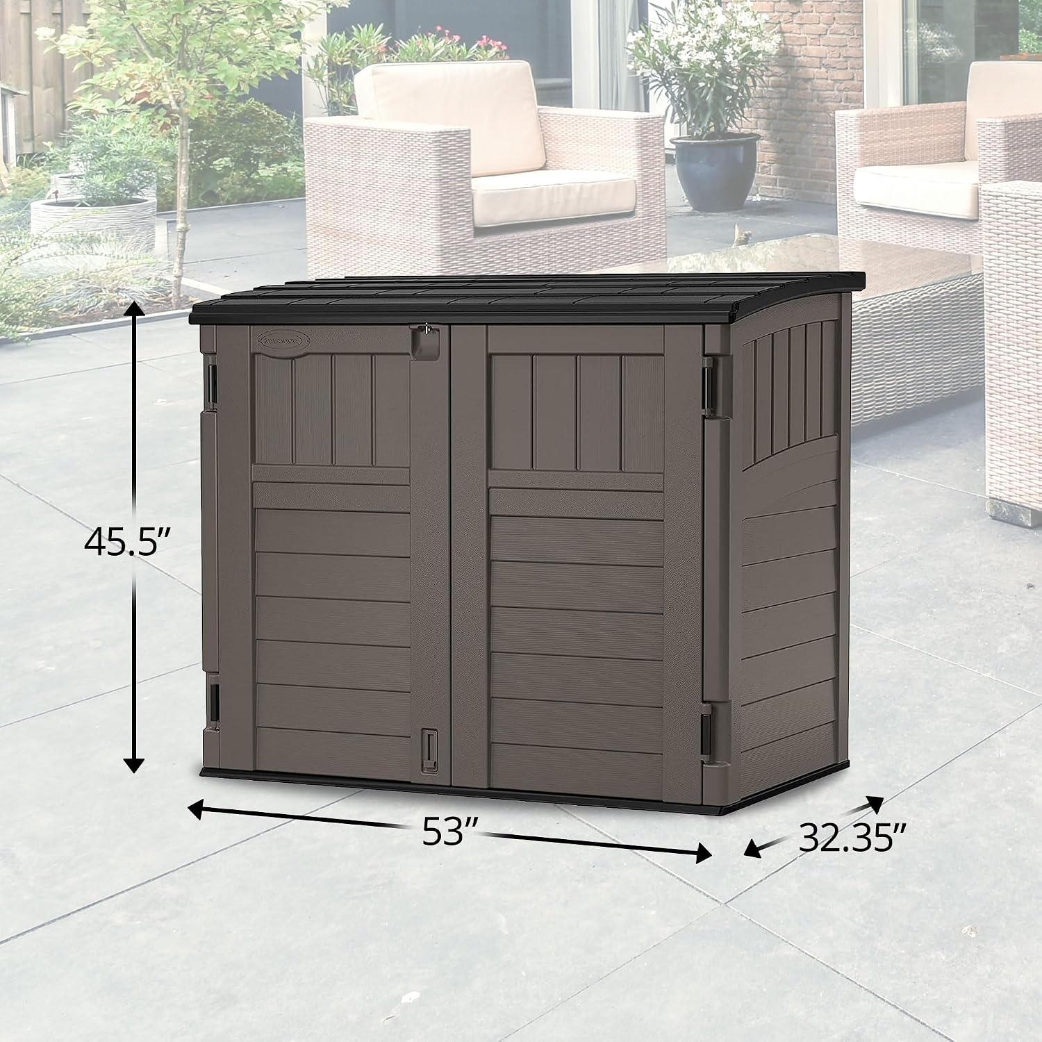 Abri de rangement extérieur po - Gardening Tools And Equipment avis et prix