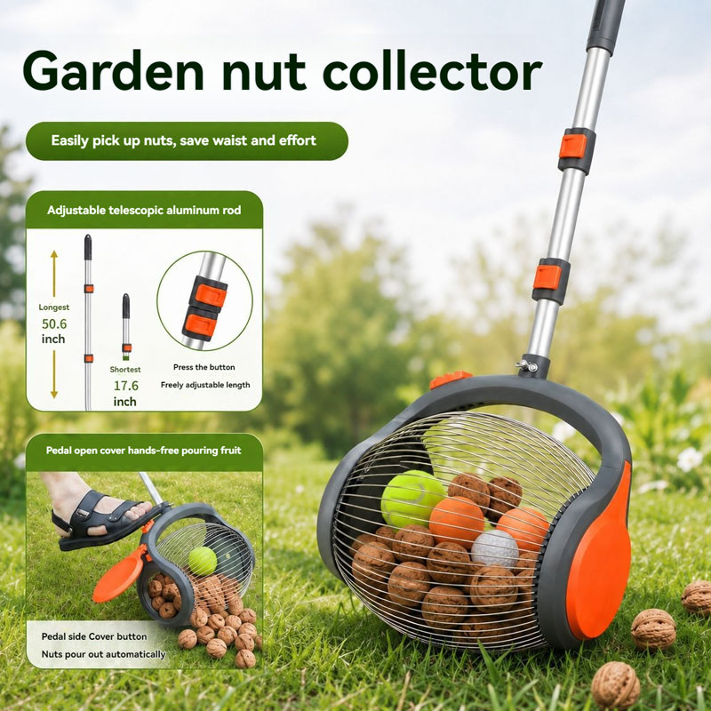 Ramasseur de noix léger de 50, - Gardening Hand Tools Yard avis et prix
