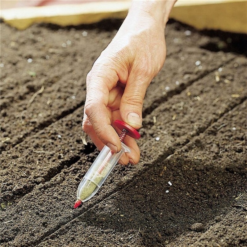 1 pièce/5 pièces Semoir manuel - Fertilizer Dispenser avis et prix