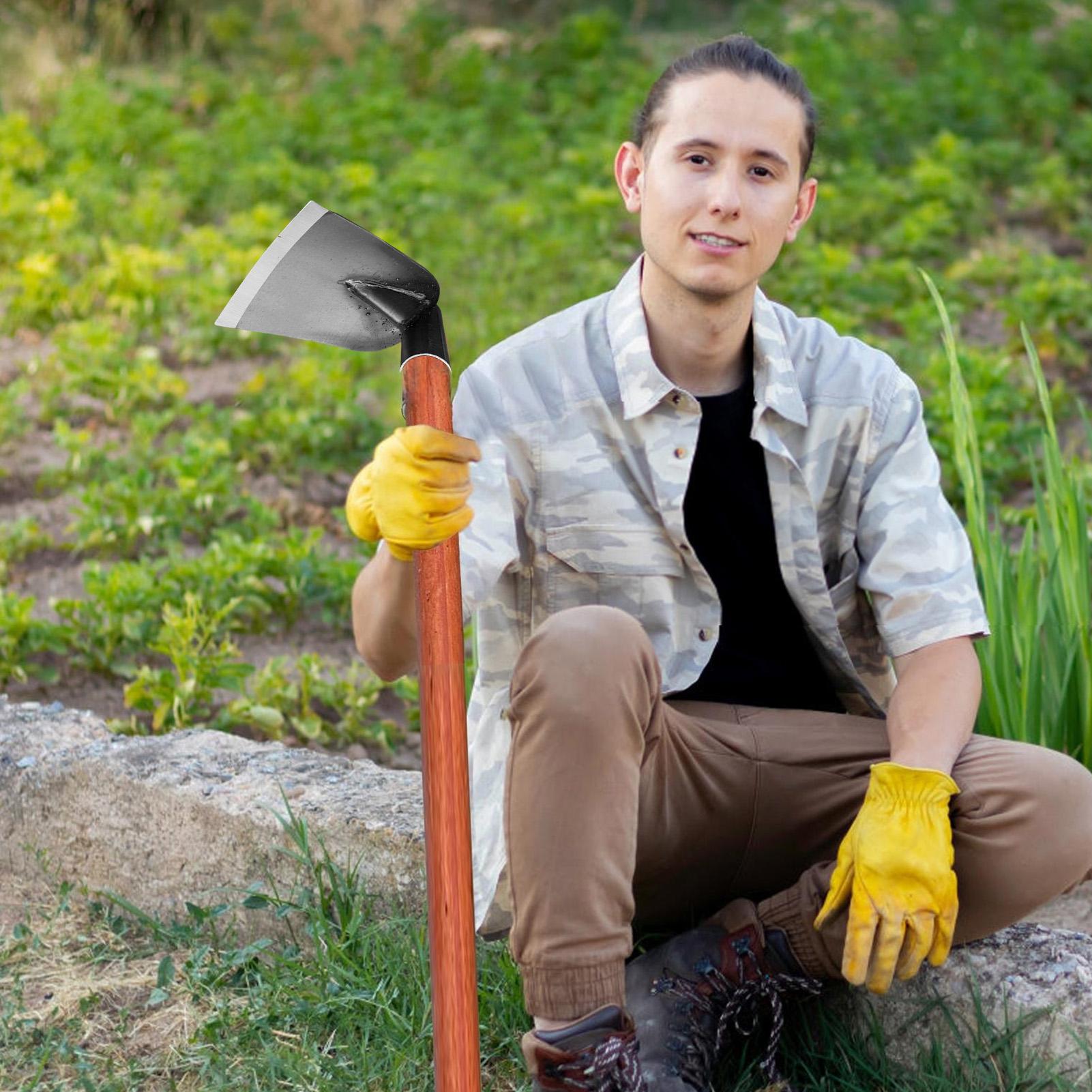 Houe de jardin en acier au man - Gardening Hand Tools Yard avis et prix